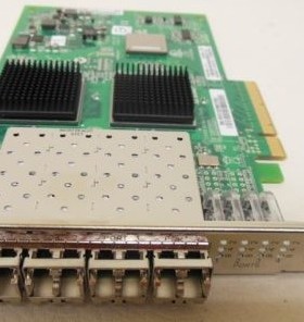 NetApp X1132A-R6 4-Port FCP 8Gb 111-00481 + SFP QLE2564-NA A