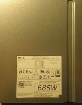 DELL Precision T3610  685W power suply F685EF-00 WPVG2