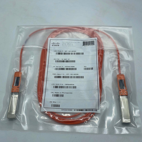 SISCO  SFP-10G-AOC3M 3米 数据堆叠线万兆有源AOC光缆SFP+全新