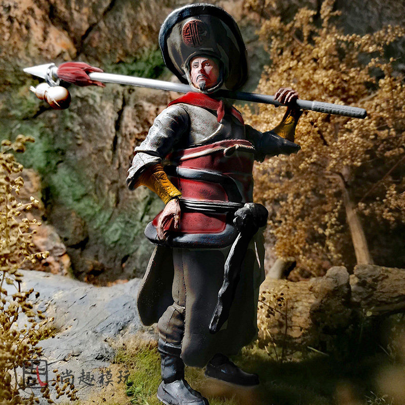 忠裔堂/忠义堂原创手办水浒传108将兵人3.75寸可动关节豹子头林冲