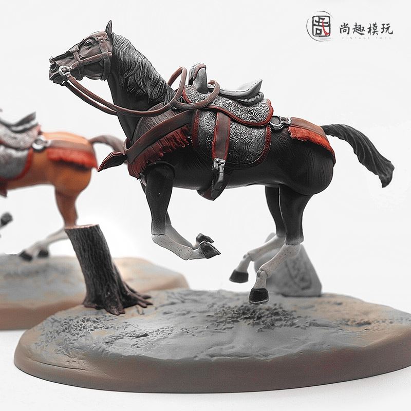 忠裔堂关节可动伊犁战马1/16
