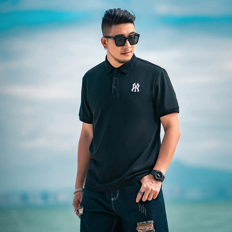 夏季宽松大码短袖休闲polo