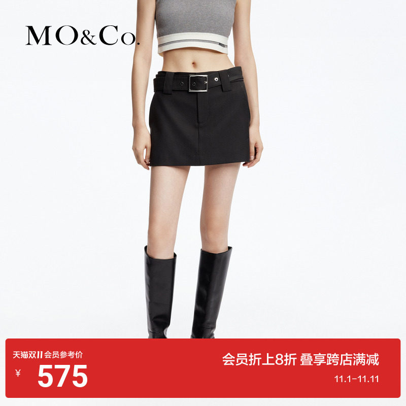 �ۻ��㣺��ɫ M/165 MOCO����ë���ĸ������е�����ȹ