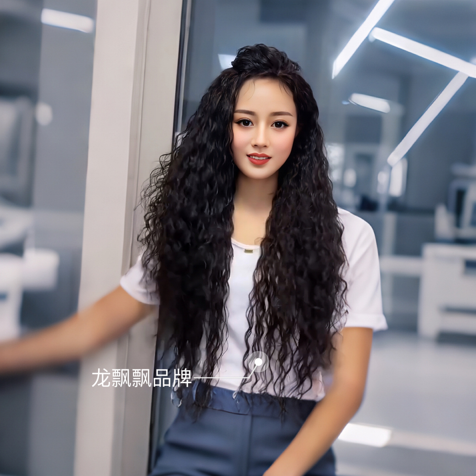 版型好长卷发龙飘飘超轻柔软韩式