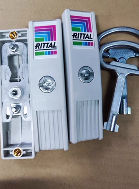 威图机柜锁MS7035 TS机柜标准锁  十六折型材机柜锁TS8611.370