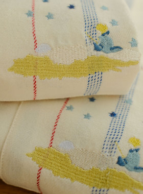 光芒！情侣睡衣女春秋冬季纯棉磨毛绒布条纹全棉法兰绒男士家居服