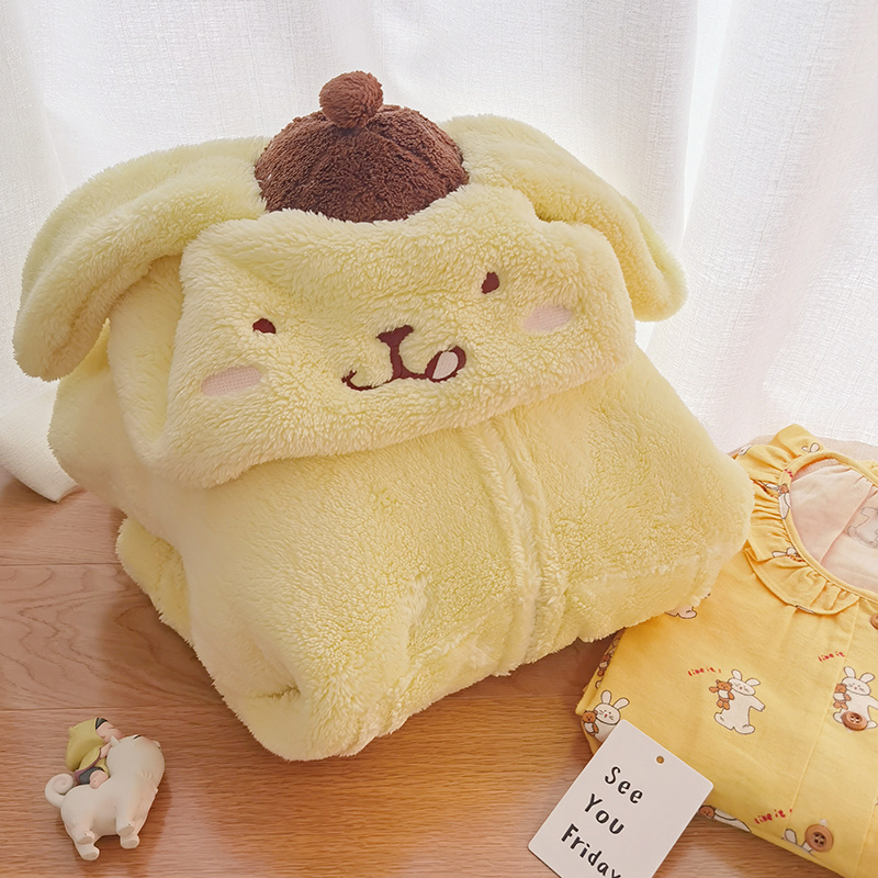 暖呼呼布丁狗狗保暖珊瑚绒套装