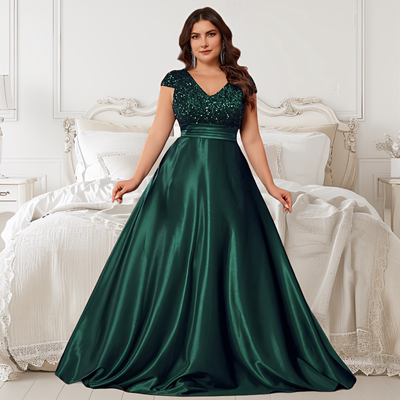 Quality NEW women wedding dress plus size evening promgown