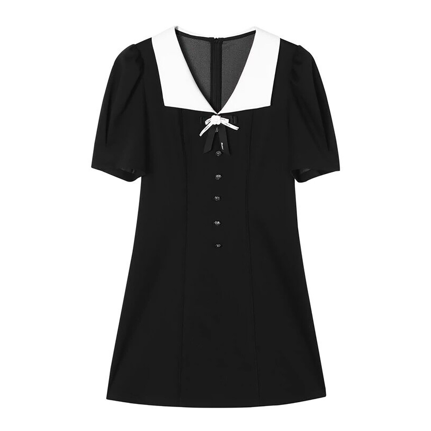 鸟家女装剪标2026夏季新款时尚小香风针织短袖连衣裙C2C66/U-52
