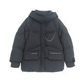 时尚 鸟家女装 2024冬季 廓形连帽休闲羽绒服面包服B4E01带标发货