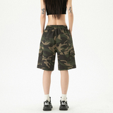 女装类目迷彩工装短裤男女中性夏季薄美式复古宽松潮GX01P45控68，男装牛仔裤，电商C303A