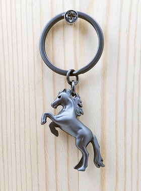 德国TROIKA骏马汽车钥匙扣生肖马男士高档正品小挂件女生高颜值