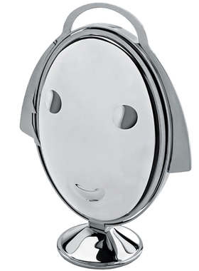 意大利Alessi ANNA GONG创意不锈钢多层蛋糕点心架 零食水果托盘