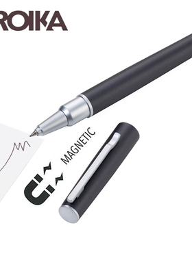 德国Troika金属签字笔黑色 高档商务办公宝珠笔 生日礼物同学实用