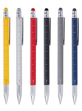 德国Troika多功能创意圆珠笔高档 男士女士纤细金属笔杆油性笔芯