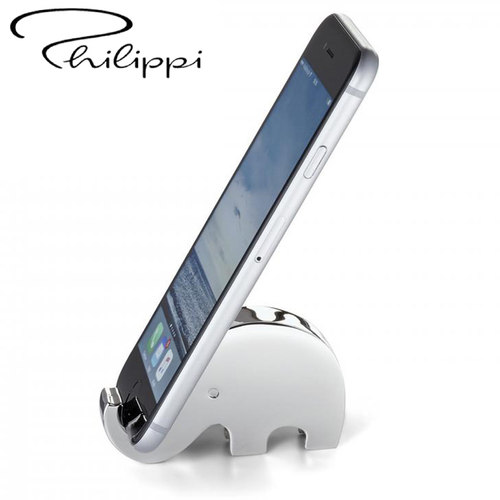 桌面PHILIPPI金属可爱小象手机架