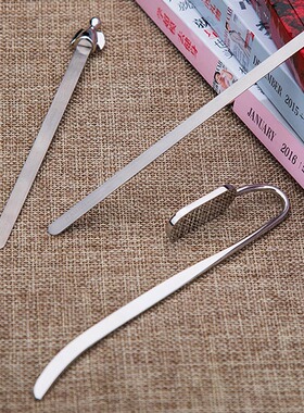 进口德国Philippi不锈钢创意金属书签 高档盒装 可爱守护天使简约