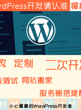 wp主题修改 wordpress主题定制 wp插件定制 wp模板修改 建站迷