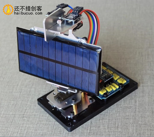 ArduinoDIY智能太阳能追光追踪