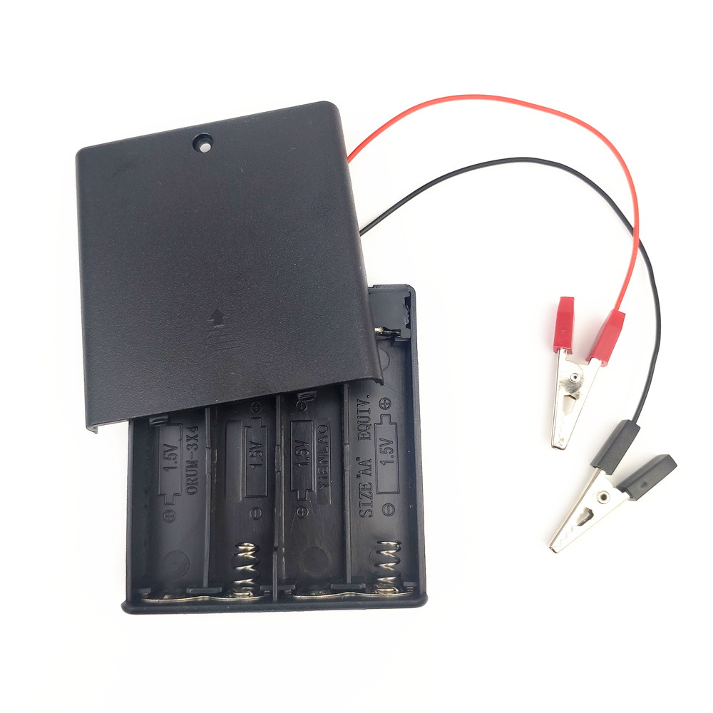 BB3 全密封带开关 电池盒4/2节5号 电池盒 优质四/二节五号带夹子