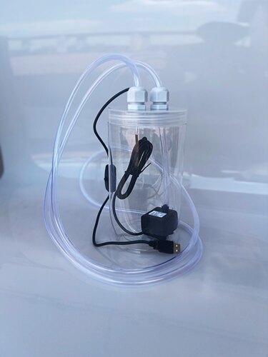 制冷片水箱DC12V小钉锤散热水箱