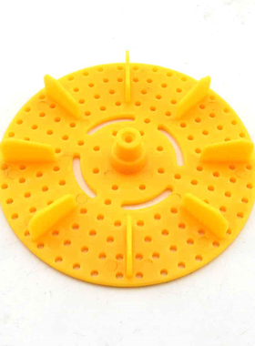 2*75 黄色明轮桨多功能模型车轮螺旋桨船桨DIY趣味创意手工小制作