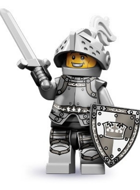 LEGO71000抽抽乐 乐高积木人仔 S9九季 #4 英雄战士 原封