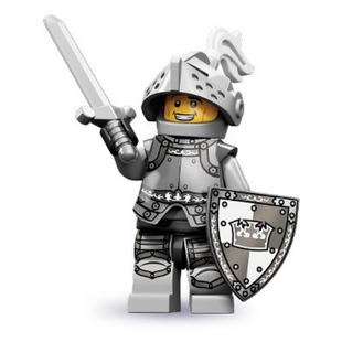 LEGO71000抽抽乐 乐高积木人仔 S9九季 #4 英雄战士 原封
