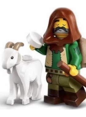 LEGO71045抽抽乐 乐高积木人仔 S25二十五季 #5 山羊农夫 原盒