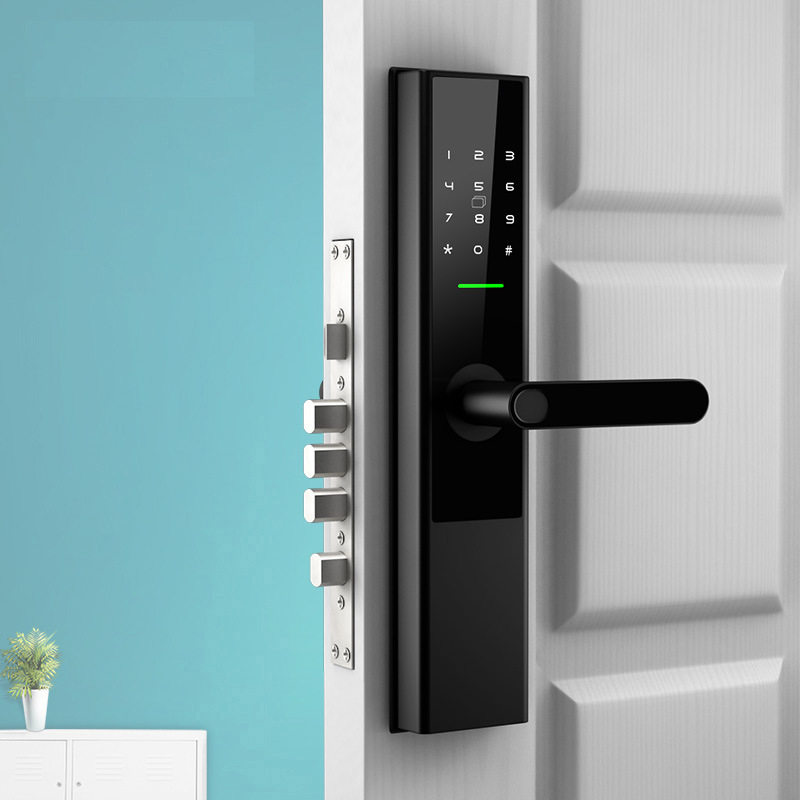 一握开指纹锁智能门锁智慧酒店app公寓密码锁蓝牙锁出租房智能锁