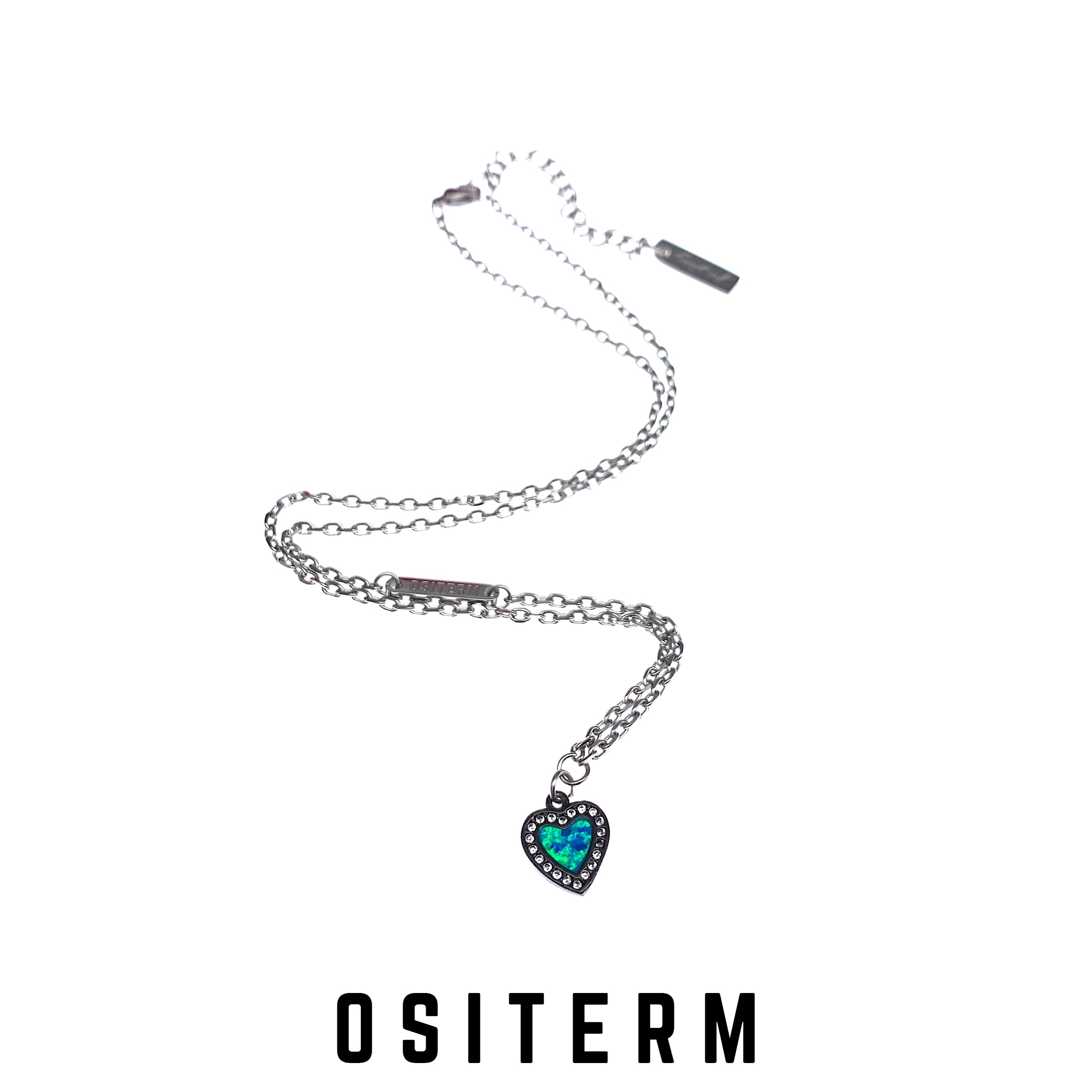 ositerm新品定制幻彩毛衣链项链