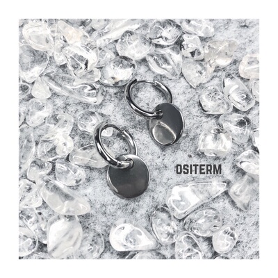 ositerm同款街头时髦风钛耳环