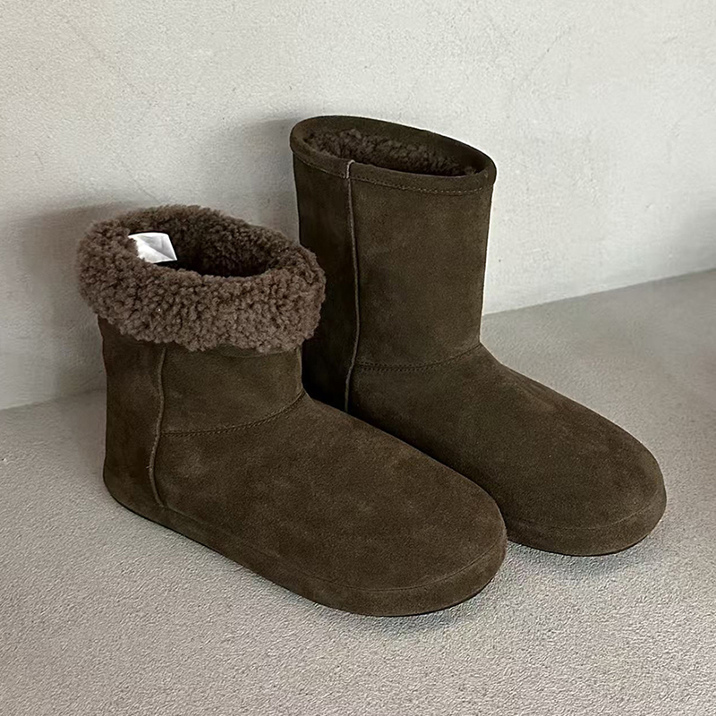 牛皮！雪地靴女款休闲风