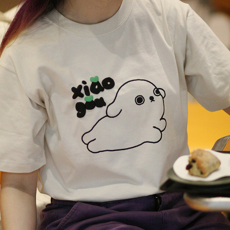 《即将售罄》yesseallife可爱小狗系列t恤