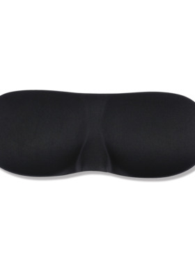 医院眼科眼罩监管场所专用3D立体睡眠黑色眼罩护眼遮光透气