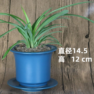 景德镇高温颜色釉水养书房摆件