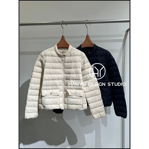 韩钰90%白鹅绒轻量女款羽绒服