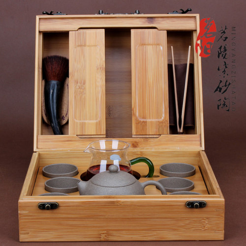 纯全手工西施便携式包邮旅行茶具