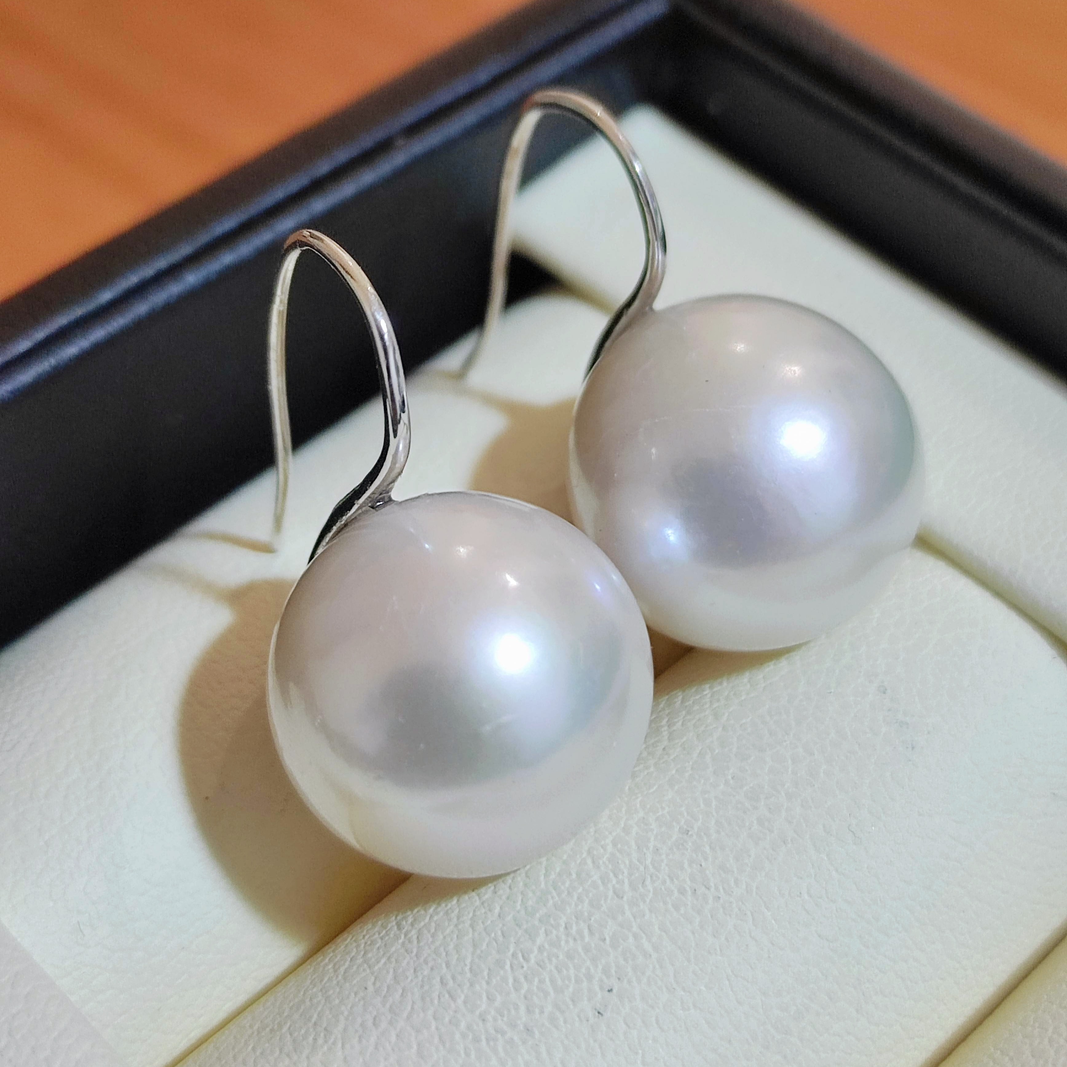淡水爱迪生真珍珠超大龙珠14-15mm法式复古高跟鞋耳钩耳环s925银,珠宝/钻石/翡翠,耳饰,淘宝优惠券,粉丝福利购,淘宝优惠卷