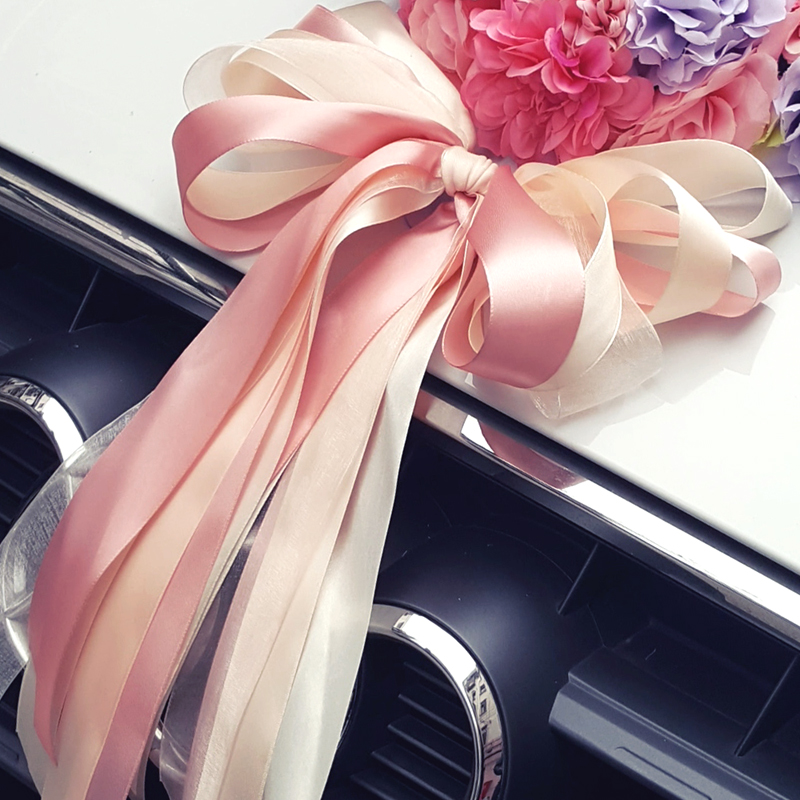 结婚车装饰用品丝带迎亲创意彩带