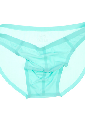 AsiaSkin/艾瑟氏 男士冰丝无痕半透三角裤 性感低腰内裤 单条S001