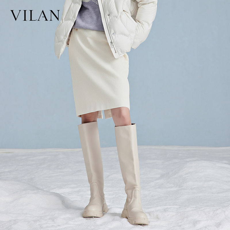 VILAN慧兰通勤半身裙女