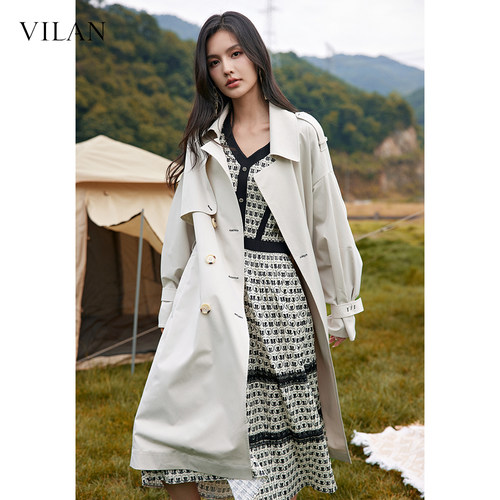VILAN慧兰气质优雅连衣裙女