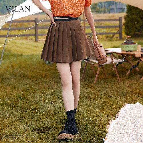 VILAN慧兰通勤半身裙女