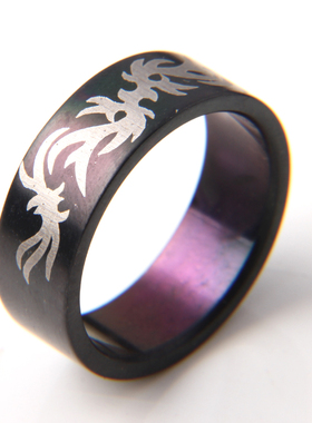 图腾朋克风健身戒指