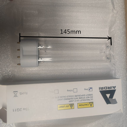 全新 AIRDRI 紫外线UV-C的灯，灯头型号2G11，功率15W