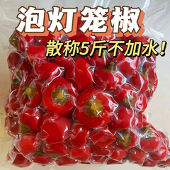 四川泡辣椒珠子椒泡灯笼椒不加水散称5斤袋装泡椒牛蛙商用