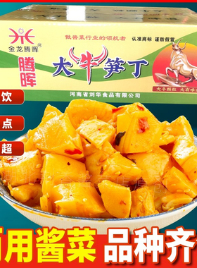 腾晖大牛笋丁净重8斤香辣竹笋丁包子饺子馅商用酱菜下饭菜咸菜