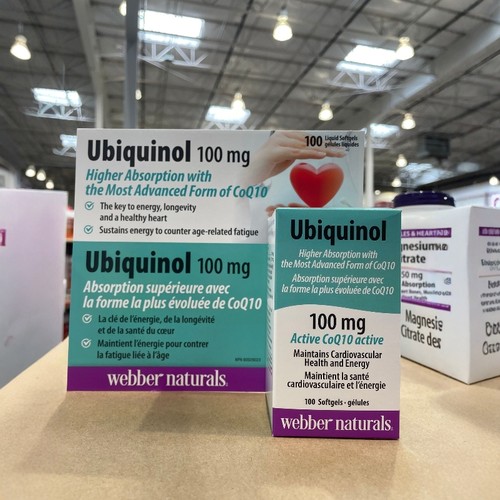 WebberNaturals辅酶Q10软胶囊