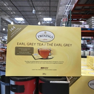 川宁伯爵红茶144小包 TWININGS 288g 加拿大直邮 2盒9.5折